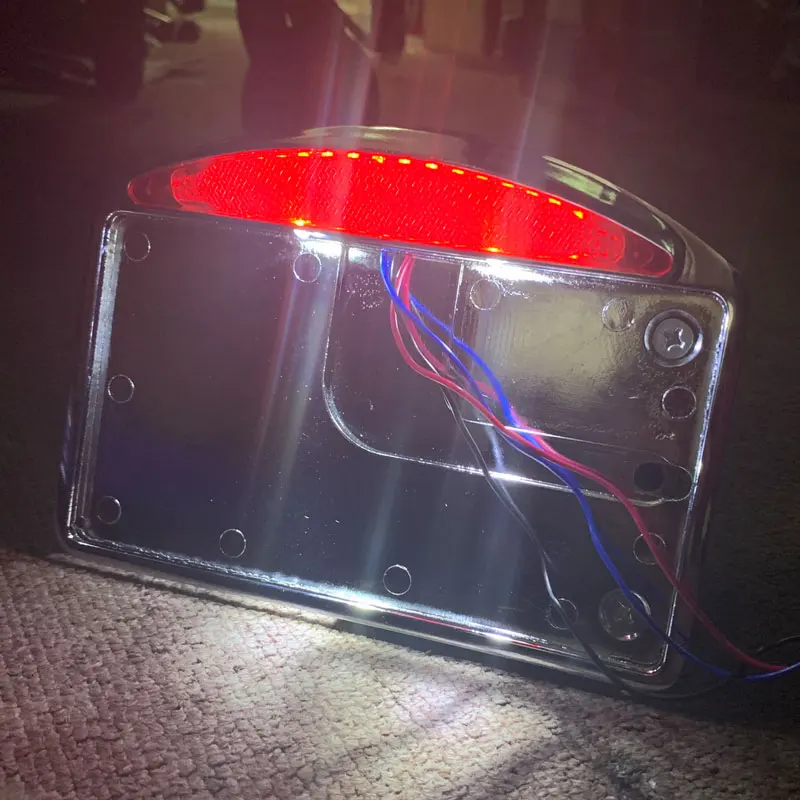 Горизонтальный кронштейн для номерного знака мотоцикла Harley Bobber Chopper | Автомобили