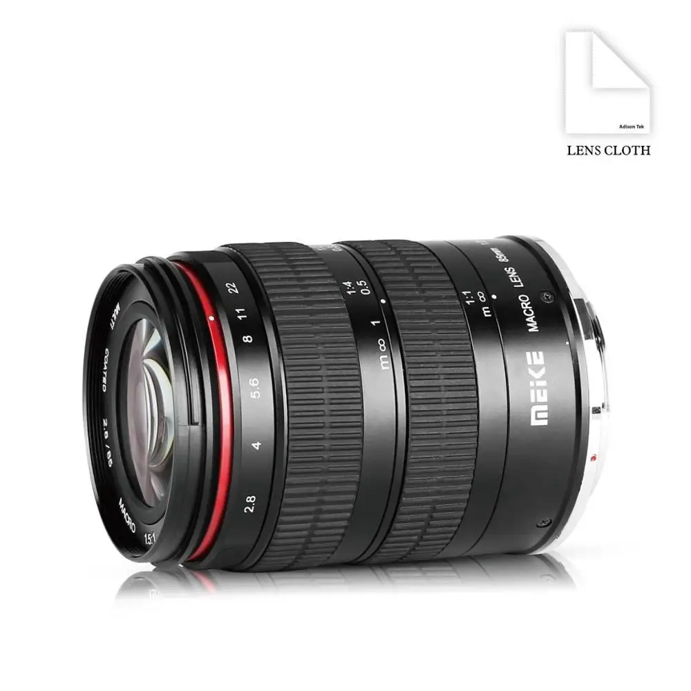 Полнокадровый объектив MK 85 мм f2.8 с ручной фокусировкой для камер Canon DSLR