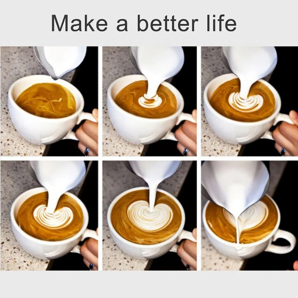 Нержавеющая сталь эспрессо Кофейная чашка Латте молочная заморозка кувшин для