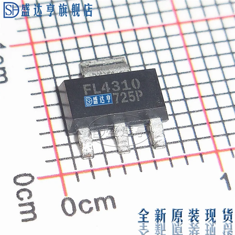 10 шт./лот IRFL4310TRPBF маркировка: FL4310 1.6A 100V SOT223SMD MOSFET транзистор|Транзисторы| |
