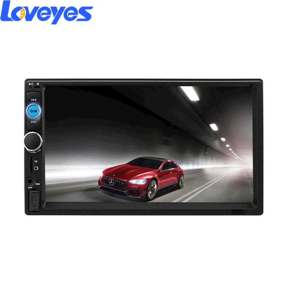 7 inches Car MP4 MP5 Multimedia Player Mobile Phone Connection Double Din Bluetooth FM Cameras Intelligent System 7010 | Автомобили и