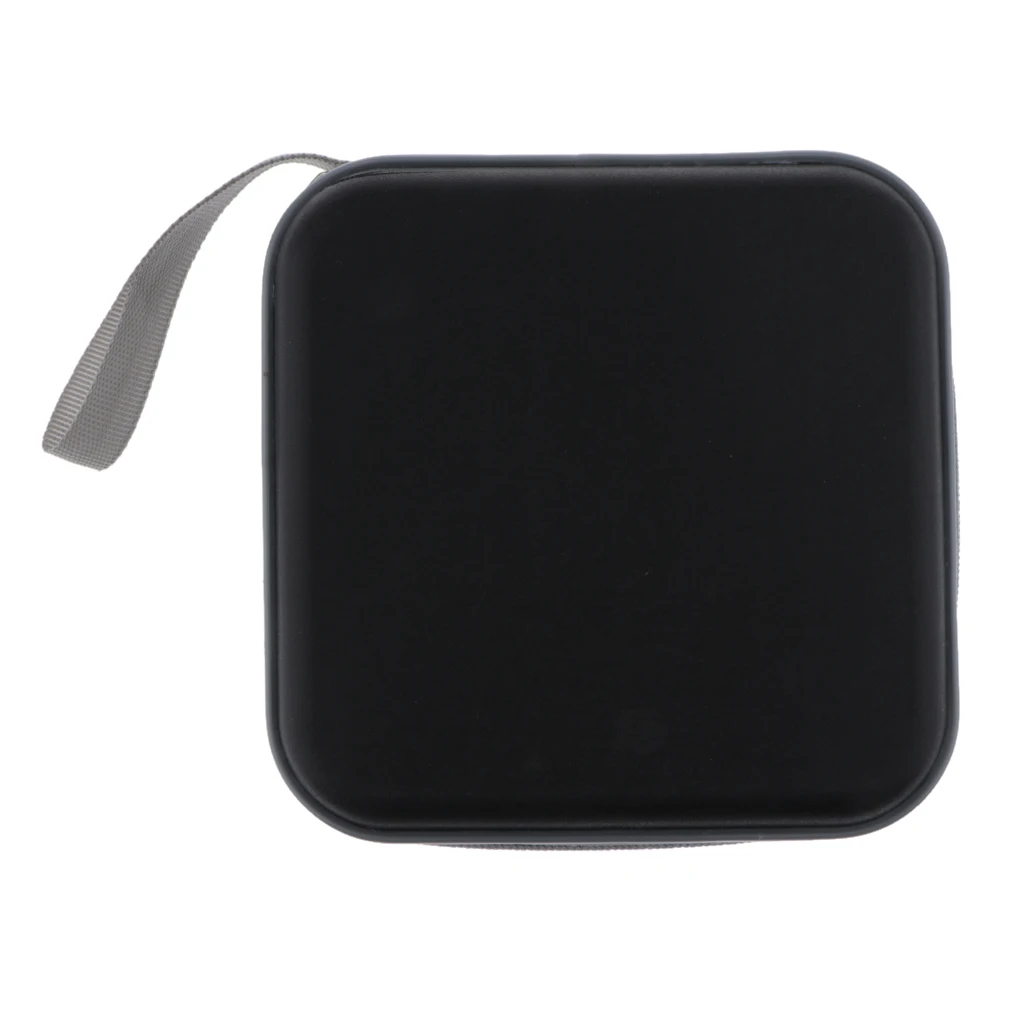 40 CD/VCD/DVD чехол переплетной портативный жесткий пластиковый контейнер для