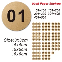 kraft paper self adhesive digital sticker black digital sticker personalized custom label white sticker sticker 2 10cm