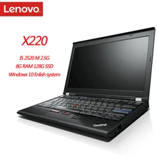 95New Lenovo ThinkPad X220 Notebook Computers 8GB Ram Laptop 1280x800 12 Inches Win10 English System Diagnosis Pc Tablet