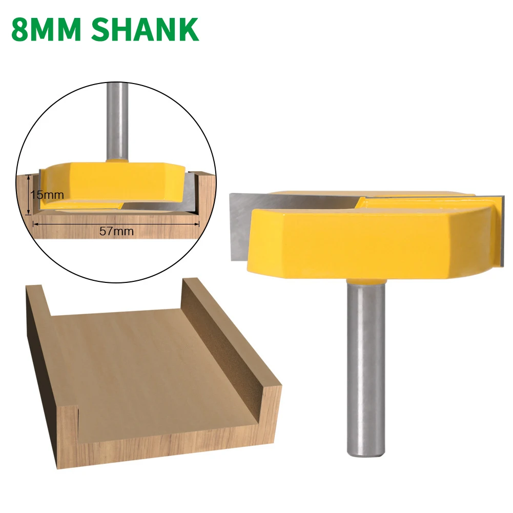 1 шт. Фрезерный резак с хвостовиком 8 мм резьба по дереву чистящие нижние фрезы