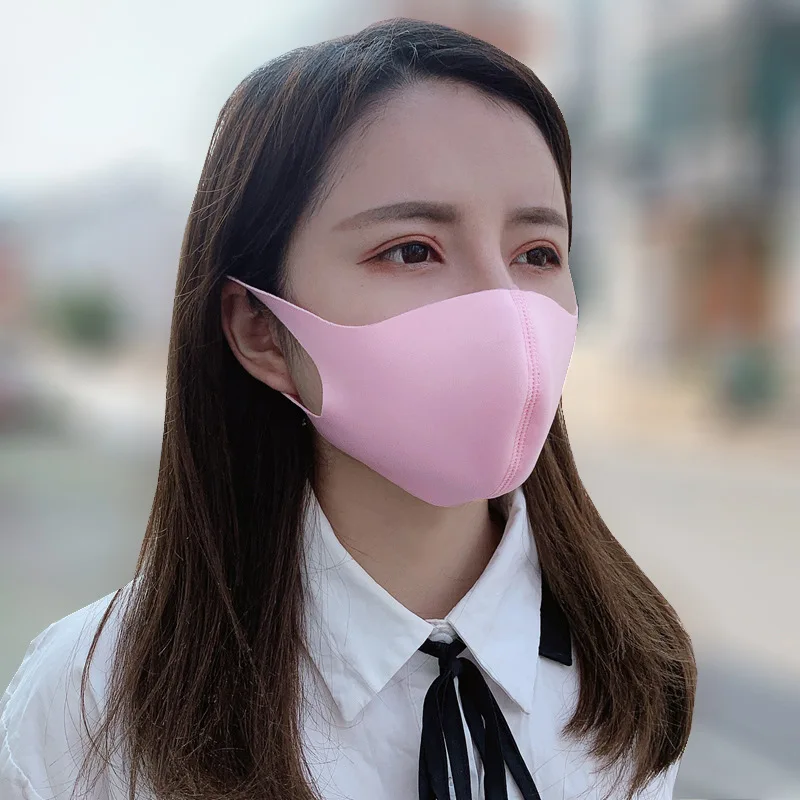 2 шт./лот Новая маска для лица тканевая моющаяся защитная унисекс дышащая