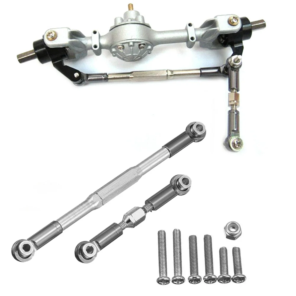 Прочные металлические рулевые тяги тяговые Комплект запчастей для 1/16 WPL B36 B24 C24