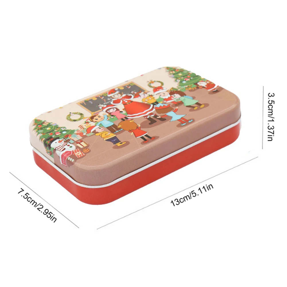 

60 Pieces Wooden Puzzle Toys For Children Christmas Landscape Pattern Wood Jigsaw Baby Educational Toy Kids Christmas Gift