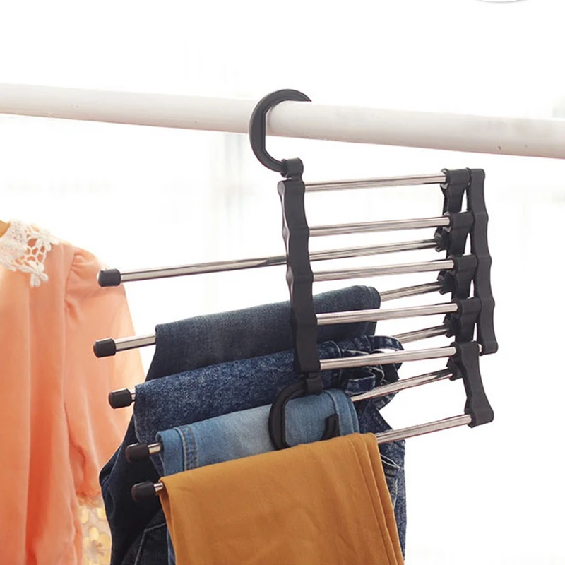 Распродажа вешалки для брюк из нержавеющей стали одежды хранения сушки