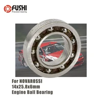 mr258146e 1425 86mm rear engine ball bearing 1pc abec 3 c3 clearance polymite nylon cage t46 bearings for novarossi 21