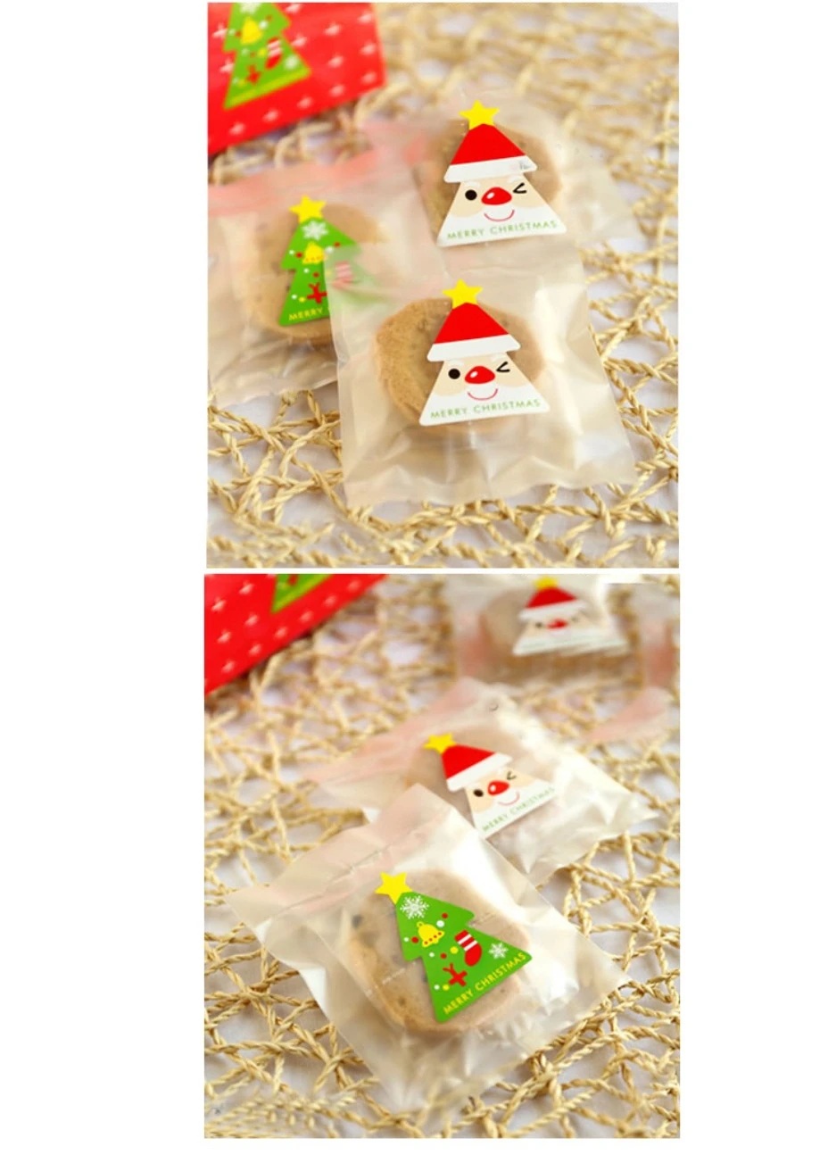 Счастливого Рождества наклейки партия поставок пользу упаковки подарок Decorati