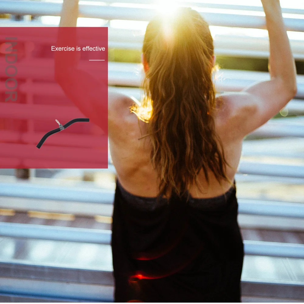 

1 set Steel Fitness Bar Arm Biceps Triceps Muscle Trainer Exercising Bar