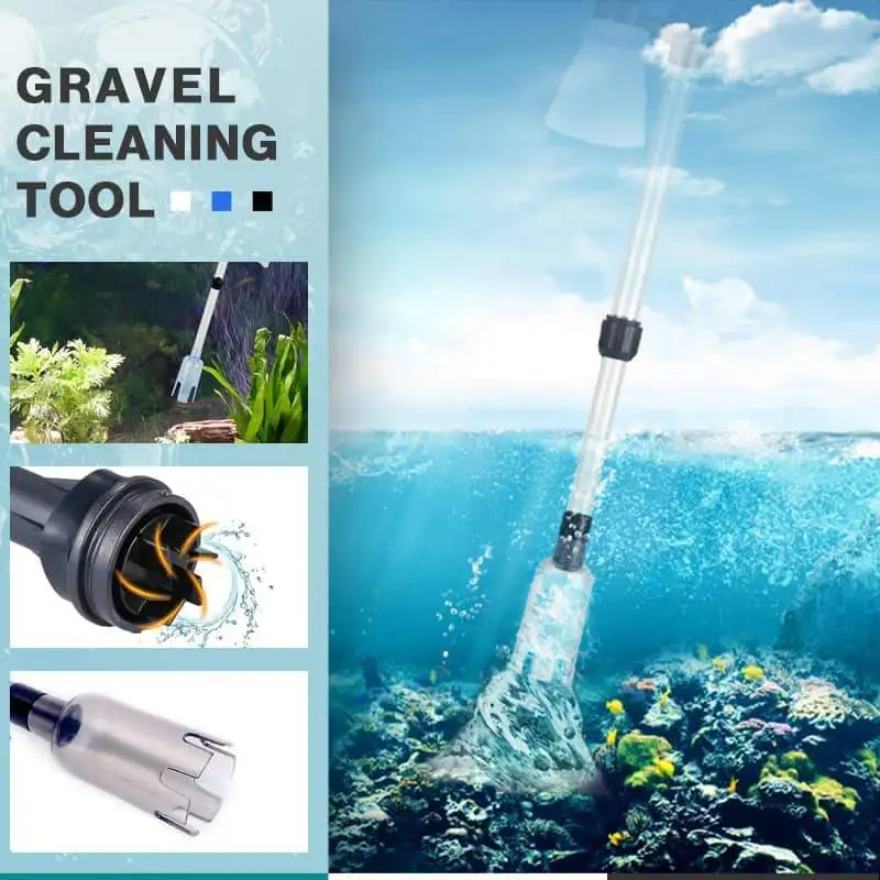 

Electric Aquarium Gravel Cleaner Fish Tank Water Change Pump Aquarium Filter Powerful Siphon Filter Pump Cleaning Tool Dropship