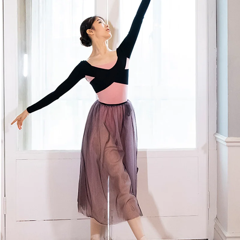 

2022 Fairy Ballet Tutu Skirt Women Ballerina Clothes Adultos Professional Ballet Dance Costume American Clothing Pink Skirt