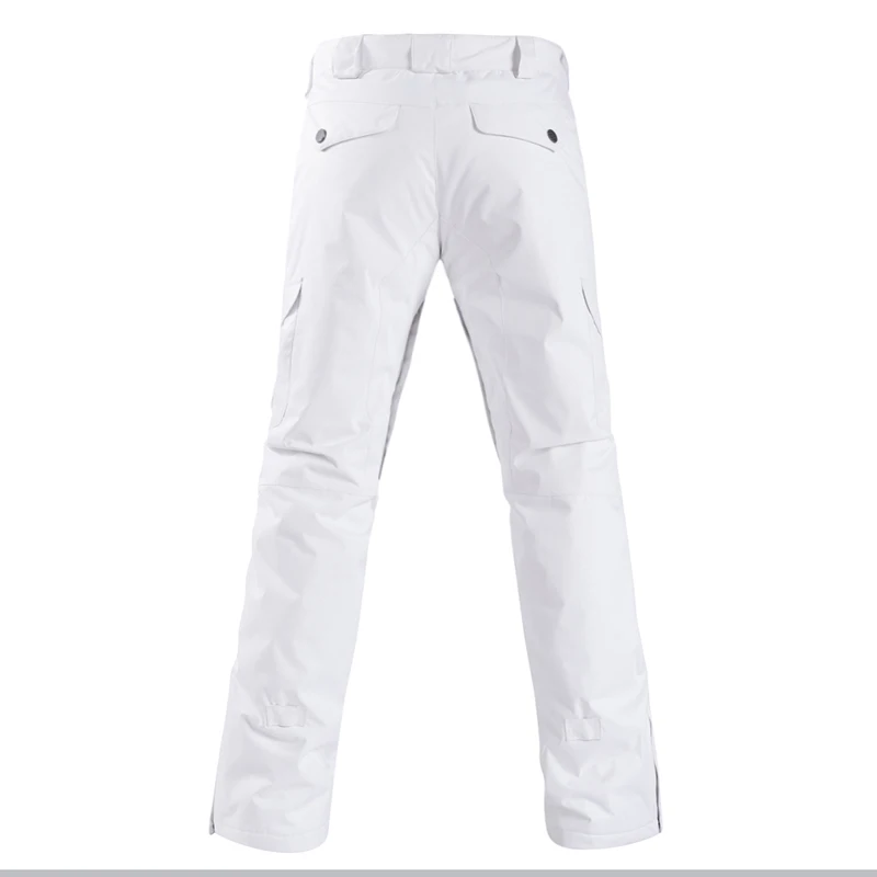 Лыжные брюки для женщин и мужчин профессиональные лыжные теплые ветрозащитные