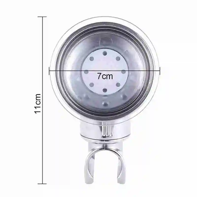 

Shower Head Handset Stand Bracket Holder Chrome Wall Bathroom Replacement Accessories Faucet Mount Adjustable Suction R2X0