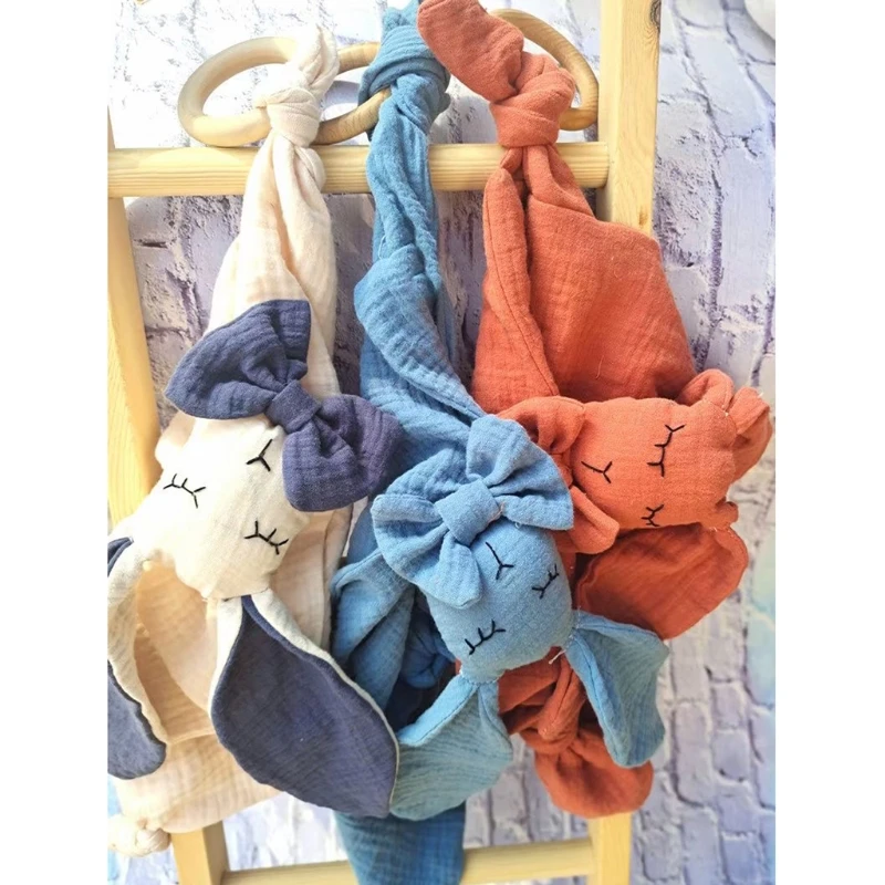 

New Cotton Baby Towel Plush Stuffed Toys Cartoon Soothe Appease Teether Newborn Soft Comforting Towel Sleeping Toys Gift