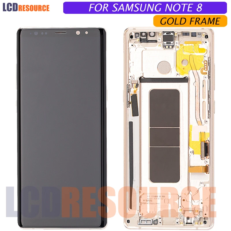 Pantalla t&aacute;ctil LCD con marco para Samsung Note 8, 6,30 ", N950F, N950U, N9508, N950D-4