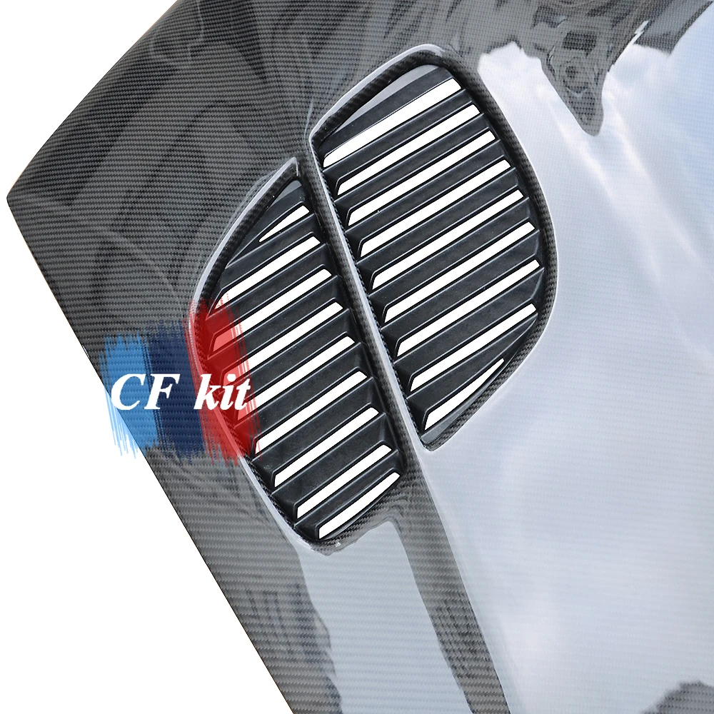 CF комплект реальные капот из углеродного волокна для BMW E46 2 двери 2002 2005 передний