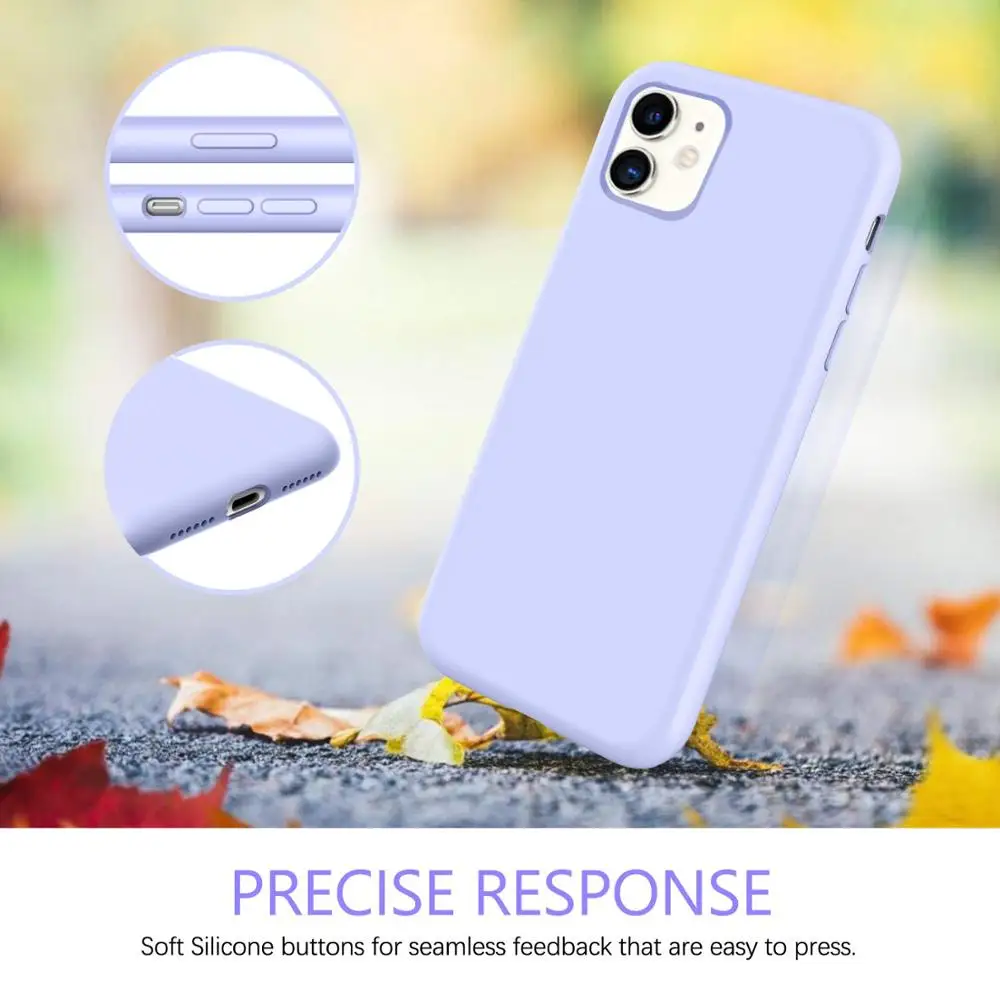 Чехол из жидкого силикона для Apple iPhone 11 Pro Max X XS XR 8 Plus 7 6 6S чехол телефона