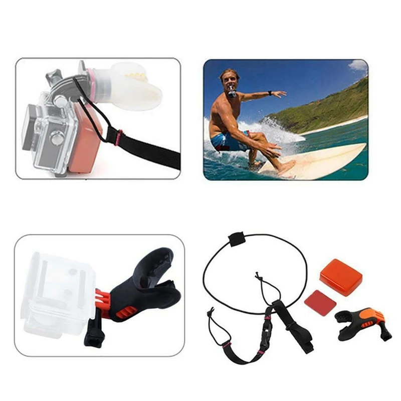 Зубные подтяжки держатель рот крепление с плавающей для GoPro Hero SJCAM серфинг