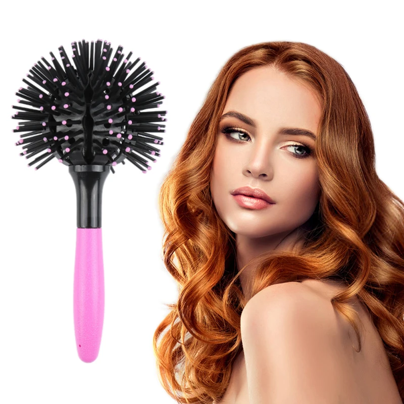 

1PC 360-Degree Spherical Massage Comb Durable Massage Comb Prevent Hair From Tangling Hair Brush For Lady Hair Makeup Care Tools