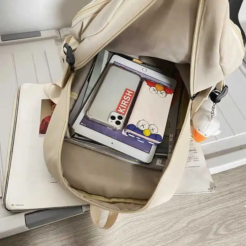 

2021 new Japanese backbags for simple and women fashion school travel bag water nylon