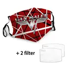 Маска для защиты от пыли, многоразовая, моющаяся, с фильтром PM2.5