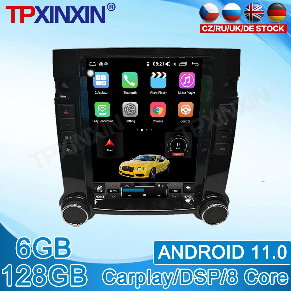 

Android 11 For Volkswagen Touareg Car DVD Radio Stereo Multimedia IPS Screen Player GPS Navigation Head Unit With DSP Carplay