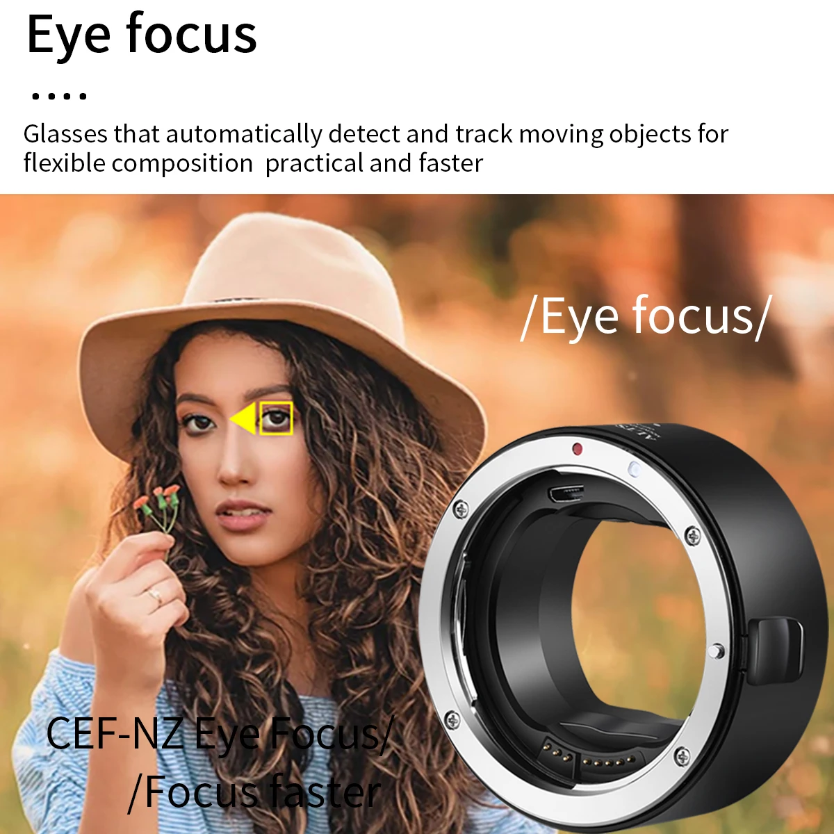 Адаптер для объектива камеры Altson CEF-NZ AF адаптер с автофокусом Canon EOS EF EF-S Sigma Nikon Z Mount