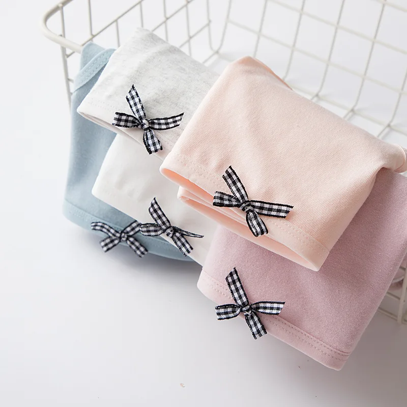 Женские хлопковые трусы Нижнее белье для девочек трусики ультра тонкий комплект