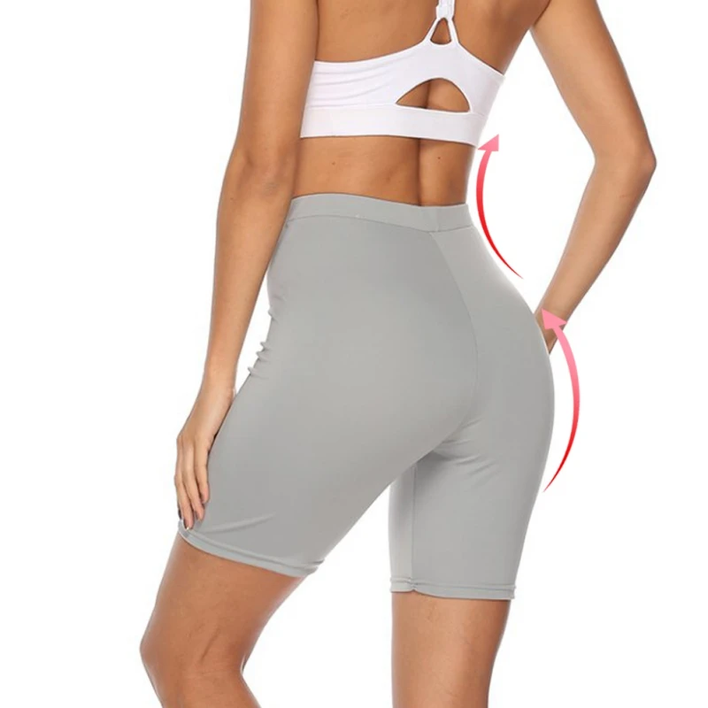 

Women Workout Fitness Shorts Seamless High Waist Female Clothing Push Up Elasticity Breathable Melon Booty Short