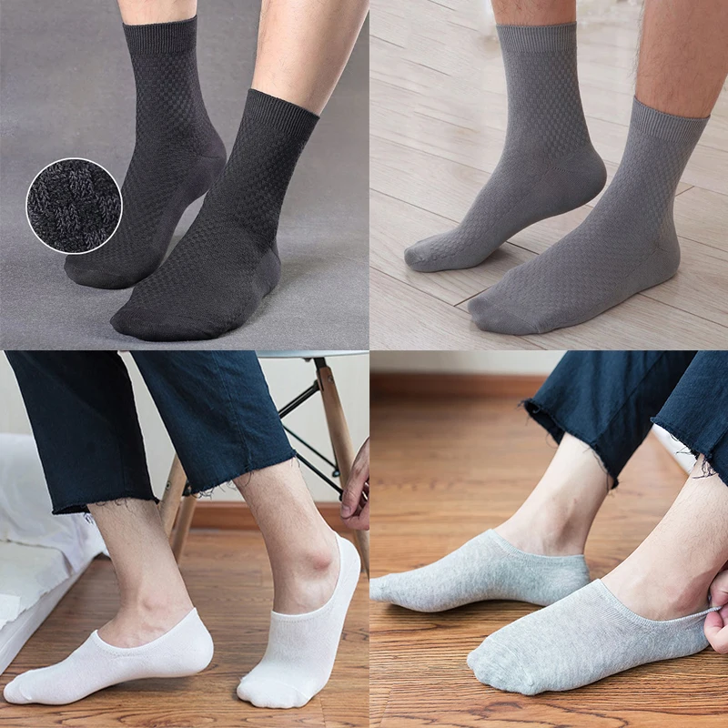 

Cotton Socks for Men Casual Invisible Sox Boat Socks Spring Summer Autumn Breathable No Show Slippers Short Sock High Quality