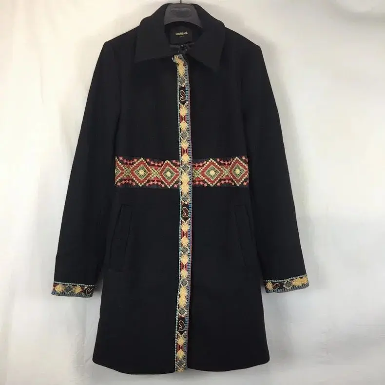 16 DESIGUAL Damen Mantel Jacke цветы дамы пальто куртка разнообразие - Цвет: 16