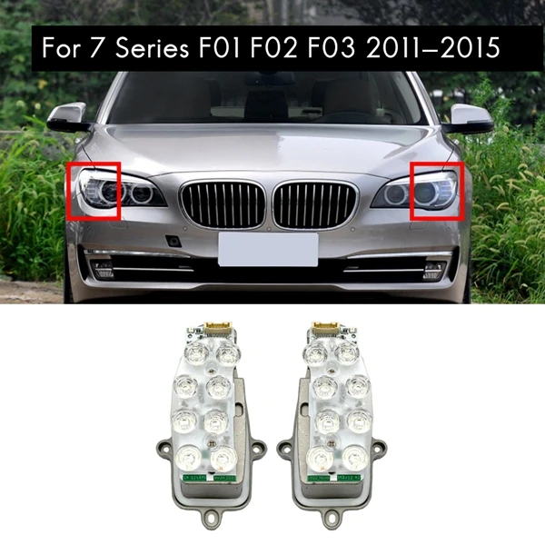 

Новый левый и правый для BMW F01 F02 F03 фар Светодиодный Поворотная сигнальная лампа диод Управление Модуль блок 63117339057 63117339058
