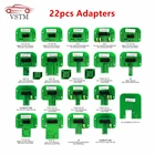 22 шт. BDM Адаптеры Dimsport BDM зонд адаптерами полный набор светодиодный рамка фонового режима отладки ECU пандус адаптеры для сим-карт