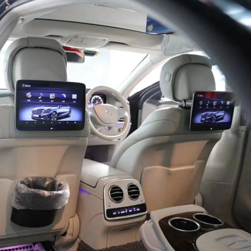 Новинка 2021 автомобильный мультимедийный ТВ монитор Android для Mercedes benz поддержка Wi