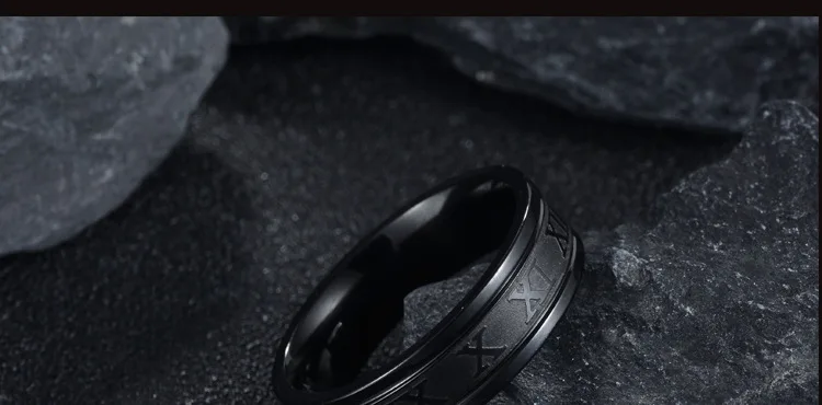 Дата жить Каруми кольцо Cos подарок Размер 10 Нержавеющая сталь ювелирные изделия