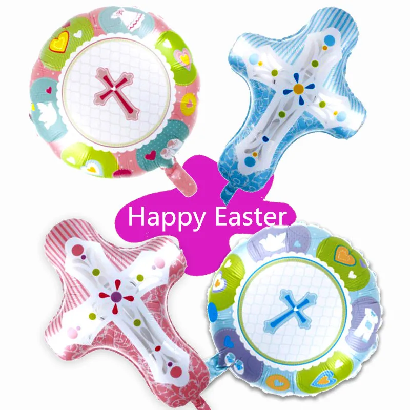 Пасхальные шары happy easter globos детские игрушки из кроличьей фольги воздушные для