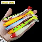 Walk Fish 1 шт. 3D мягкая рыболовная приманка SWIN 10 г12 см Мягкая приманка Shad черви окунь Щука гольян силиконовая резиновая Рыболовная Снасть WF108