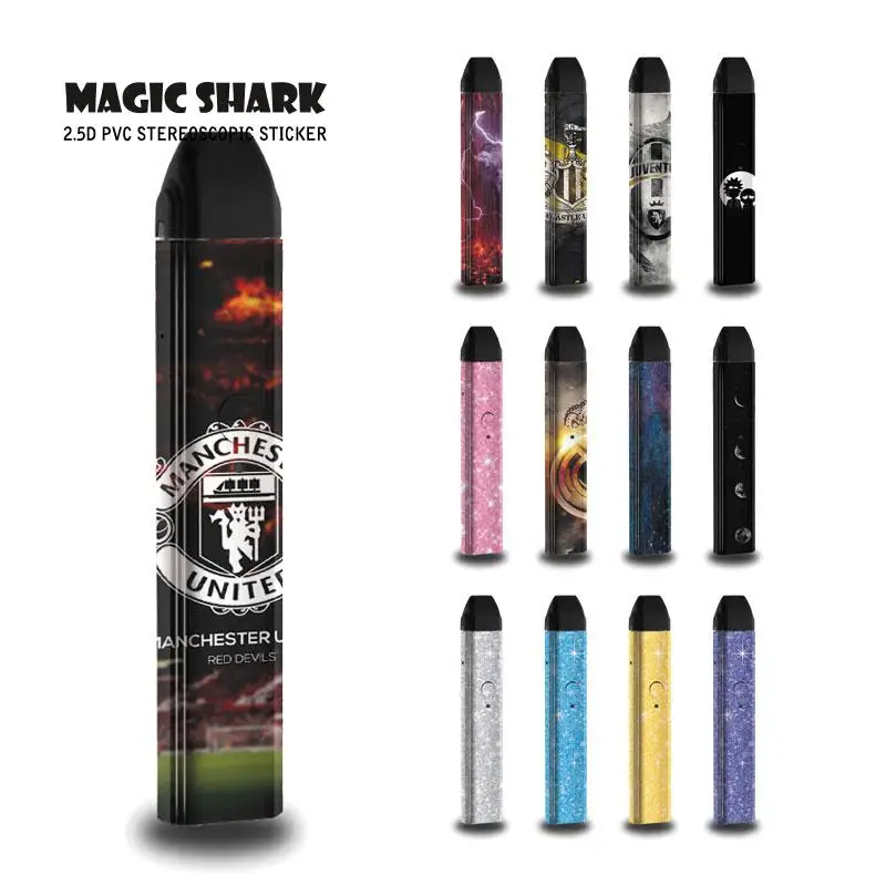 Magic Shark Rick and Mody Bling Star Sky Luxury FC чехол наклейка пленка для Uwell Caliburn 314 326|Наклейки