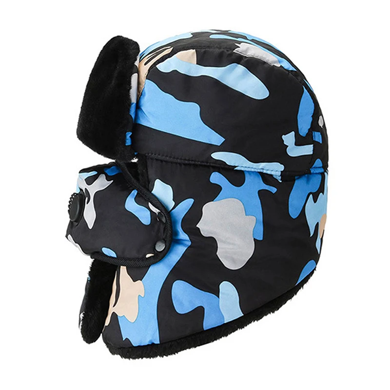 Военная армейская зимняя шапка-бомбер для женщин и мужчин Русская Шапка-ушанка