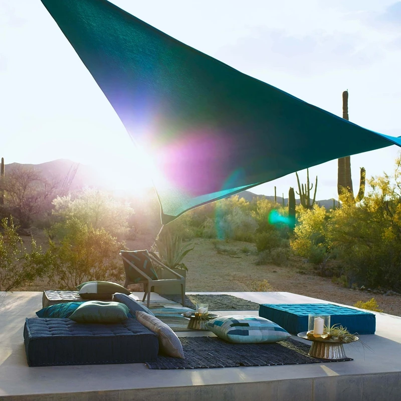 УФ защита для сада и террасы водонепроницаемая от солнца 5 х5х5 м 98%|Навесы| |