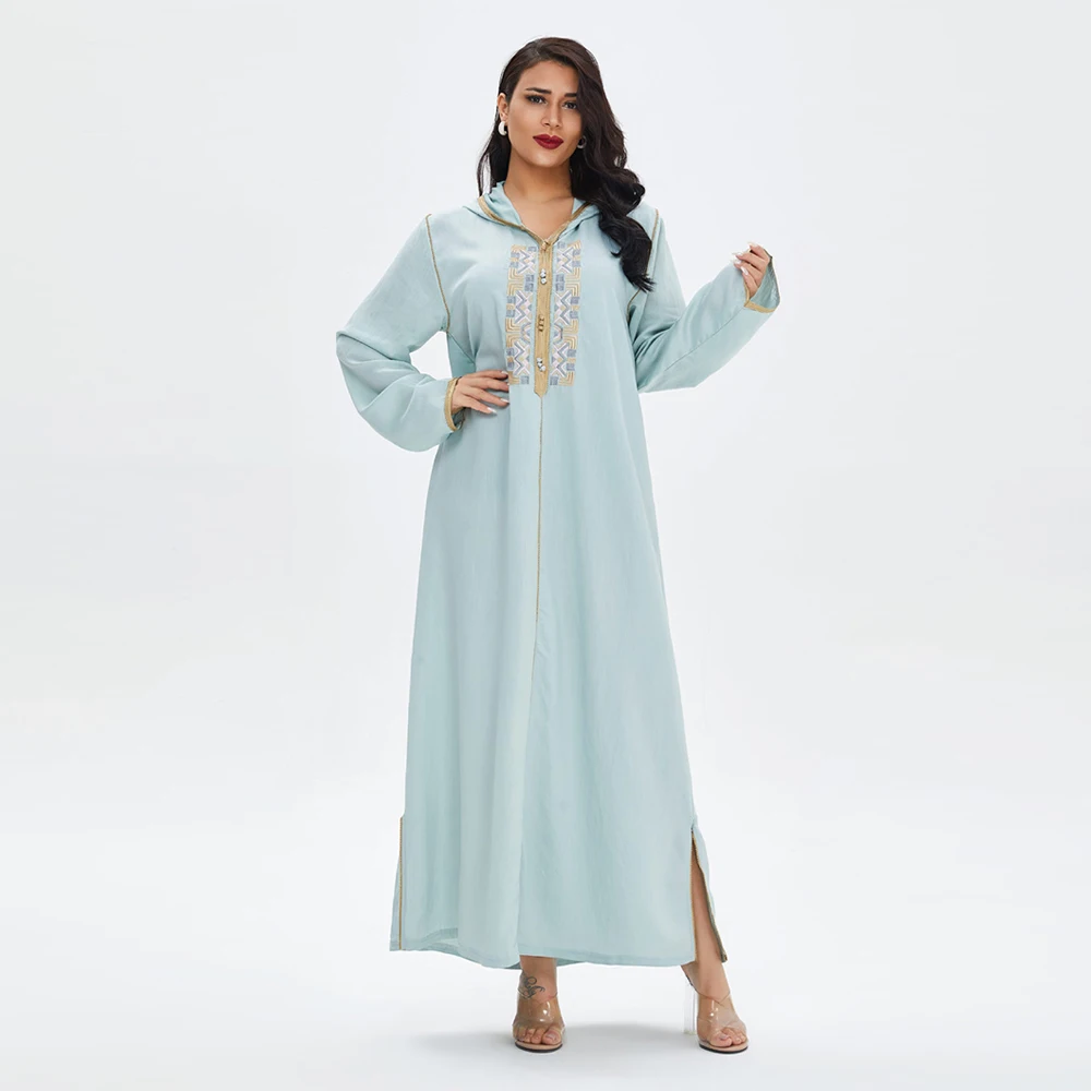 

New Ramadan Eid Abaya Dubai Muslim Arabic Dress Turkey Dresses For Women Islam Clothing Robe Longue Jelaba Femme Musulman Kaftan