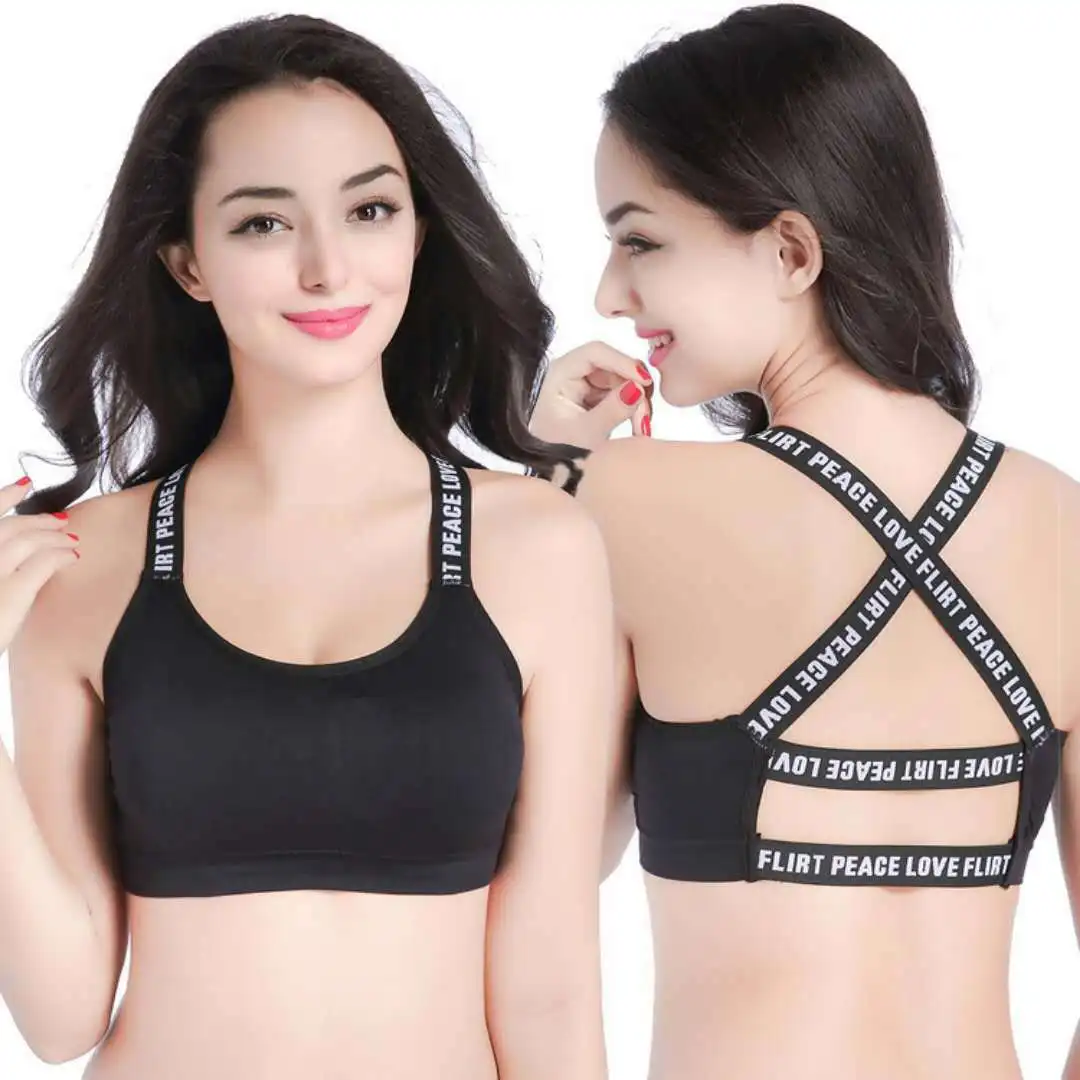 

Women Sports Bras Seamless Wireless Padded Bra Push Up Brassieres Underwear Bralette Top Sexy Lingerie Breathable Crops Top