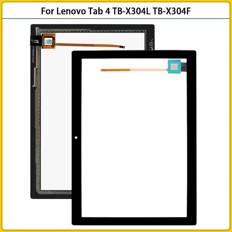 

New 10.1" Touchscreen For Lenovo Tab 4 TB-X304L TB-X304F TB-X304N TB-X304 Touch Screen Panel Digitizer Front Glass Replace