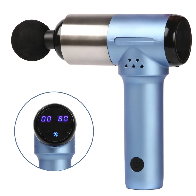 

Rechargeable Electric Massage Gun Relaxing Muscle Massager Portable Fitness Equipment Fascia Gun Back Neck Massager Fascia Gun