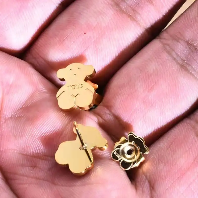 

NEW TOUSES bear Jewelry Fashion Hot pendientes Alloy Letter Bracelet Chain Charm Bracelet Female Personality joyas anillo