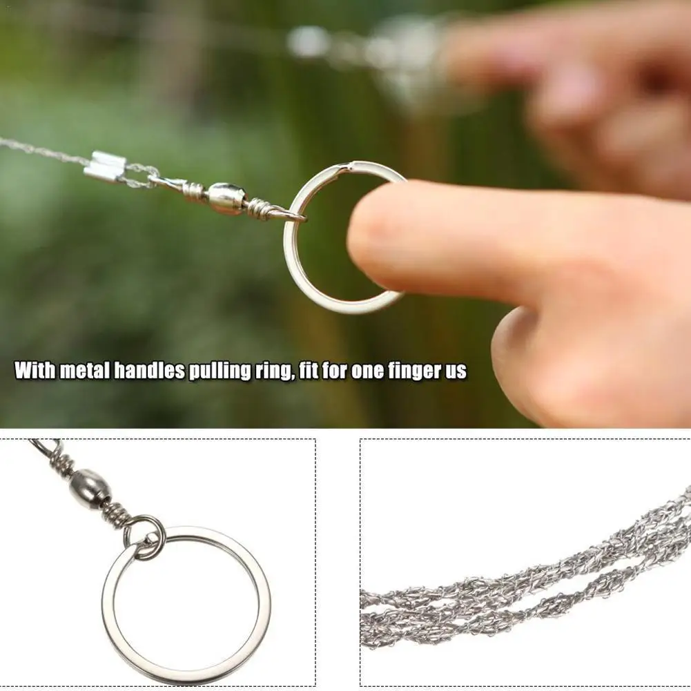 Уличный пильный набор портативный ручной походный стальной проволочный