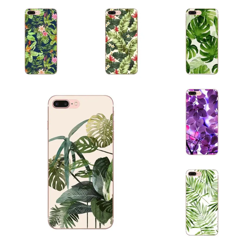 Защитная пленка для экрана из ТПУ Apple iPhone 4 5 5C 6 6S 7 8 11 Plus Pro X XS Max XR тропические обои с